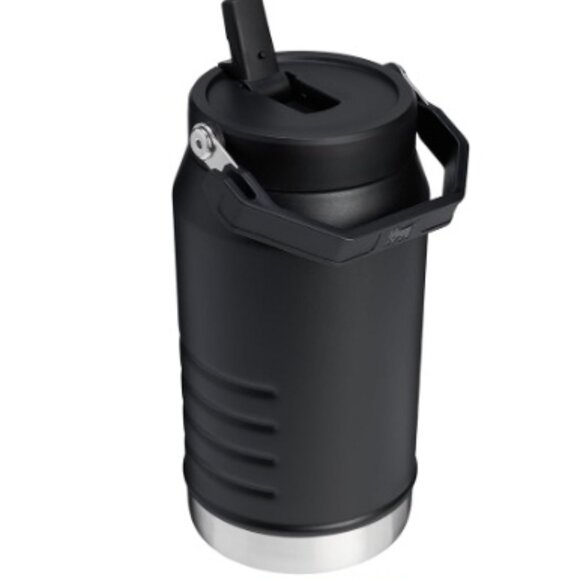 New Stanley IceFlow 2.0 Flip Straw Jug with Handle 64oz Black Twist On Lid - Picture 1 of 5